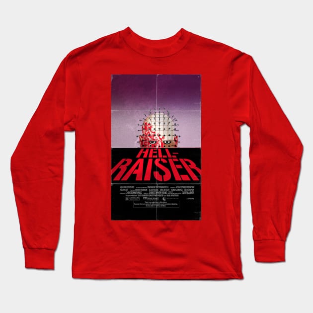 Dawn of the Dead Hellraiser Long Sleeve T-Shirt by spacelord